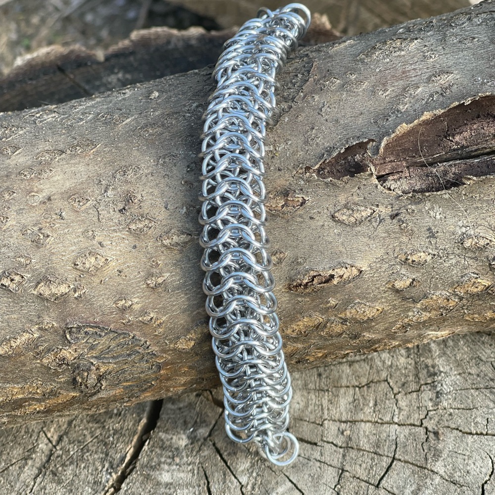 Chain maille bracelet